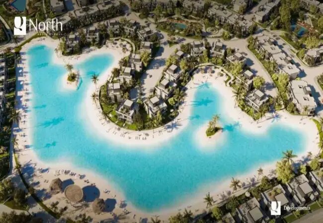 كيو نورث سيدي عبد الرحمن| Q North Coast 4 شاليهات للبيع كيو نورث الساحل الشمالي