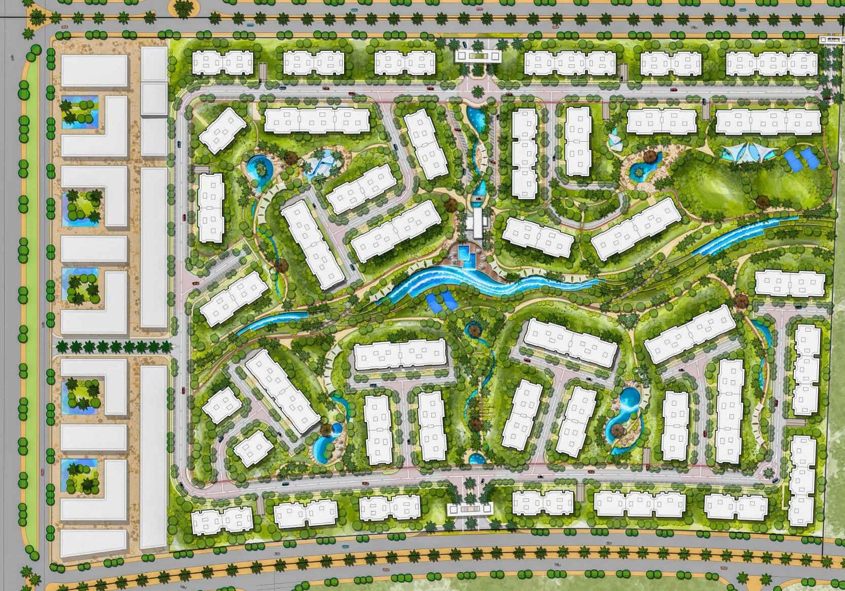 كمبوند نول التجمع السادس | Compound Noll Kleek 2 تصميم مشروع نول القاهرة الجديدة