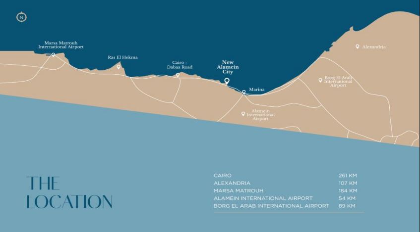 أسعار بيتش فرونت العلمين الجديدة 3 خريطة مصر بيتش فرونت تاورز City Edge