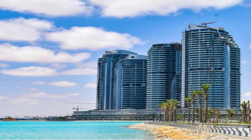 أسعار بيتش فرونت العلمين الجديدة 1 بيتش فرونت تاورز Beach Front Towers
