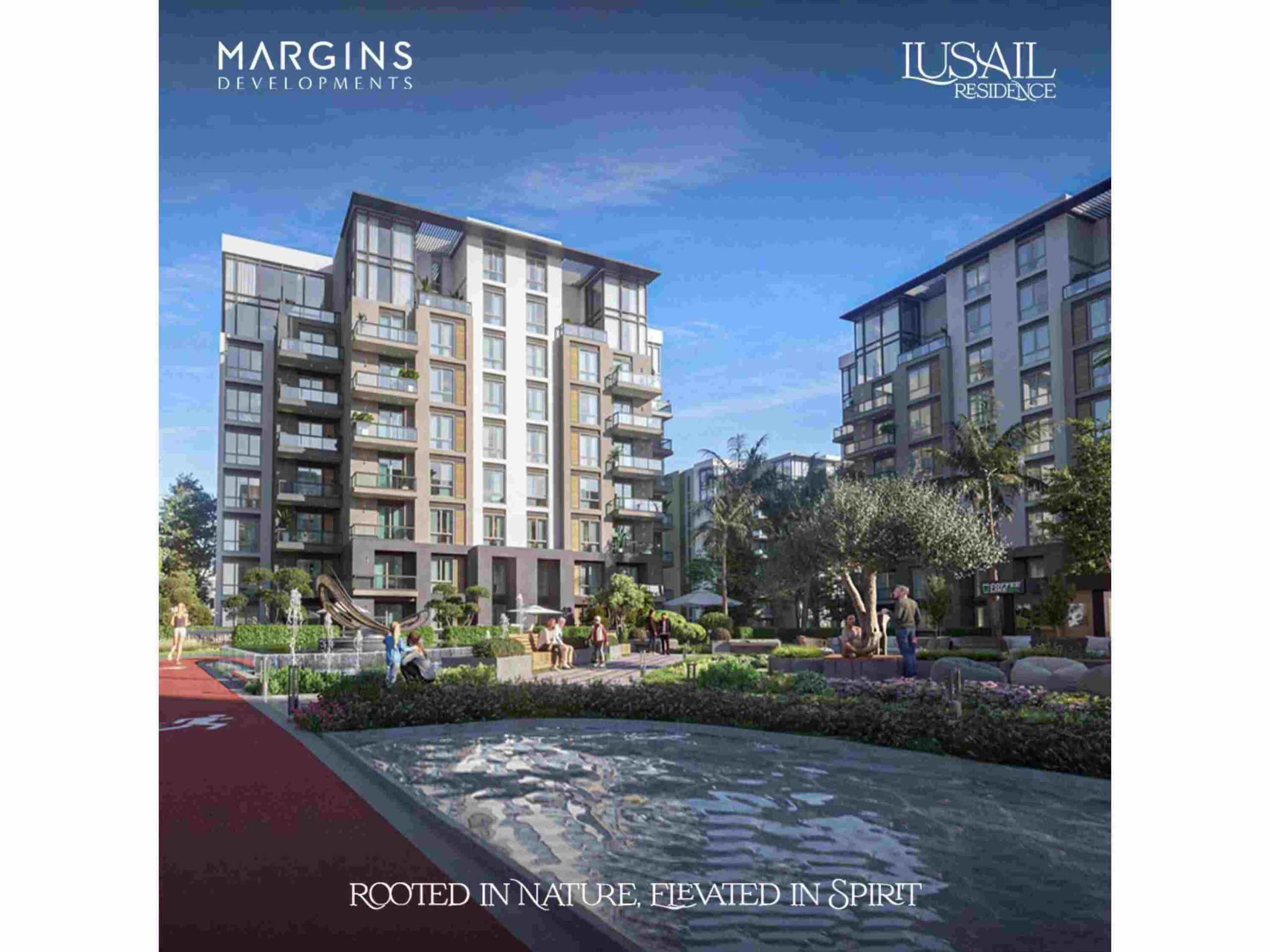 كمبوند Lusail التجمع السادس القاهرة الجديدة 4 وحدات كمبوند Lusail التجمع السادس