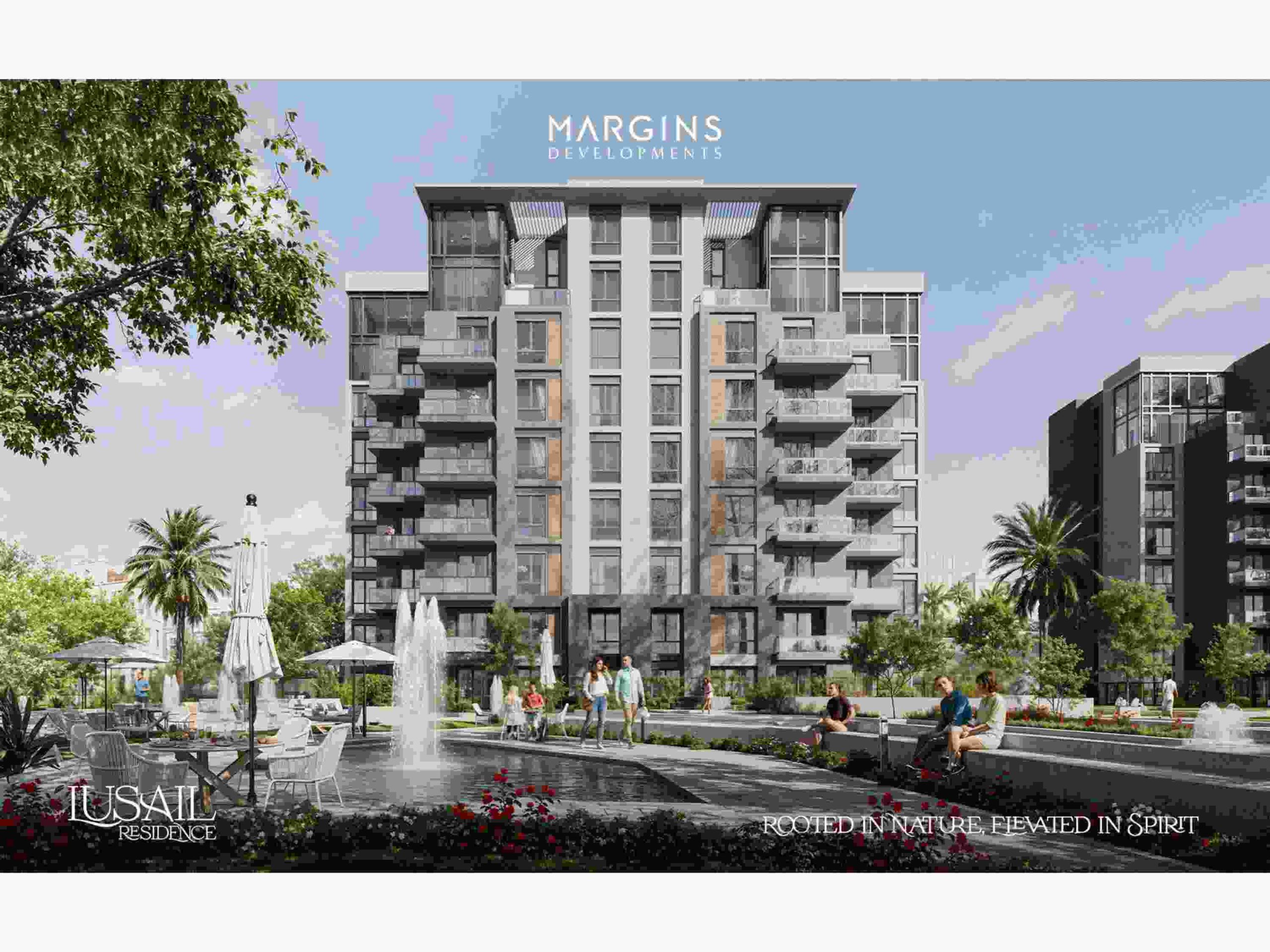 كمبوند Lusail التجمع السادس القاهرة الجديدة 1 كمبوند Lusail التجمع السادس