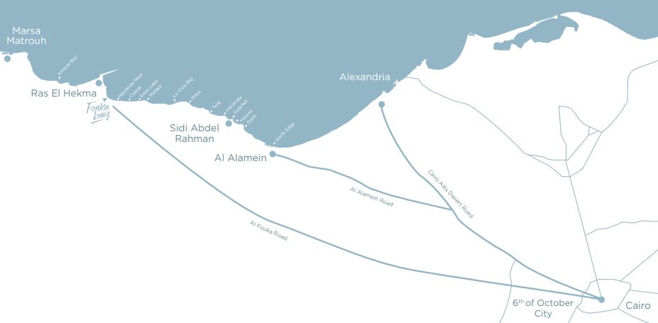 فوكا باي راس الحكمة Fouka Tatweer Misr 3 فوكا باي الساحل الشمالي Fouka Bay North Coas