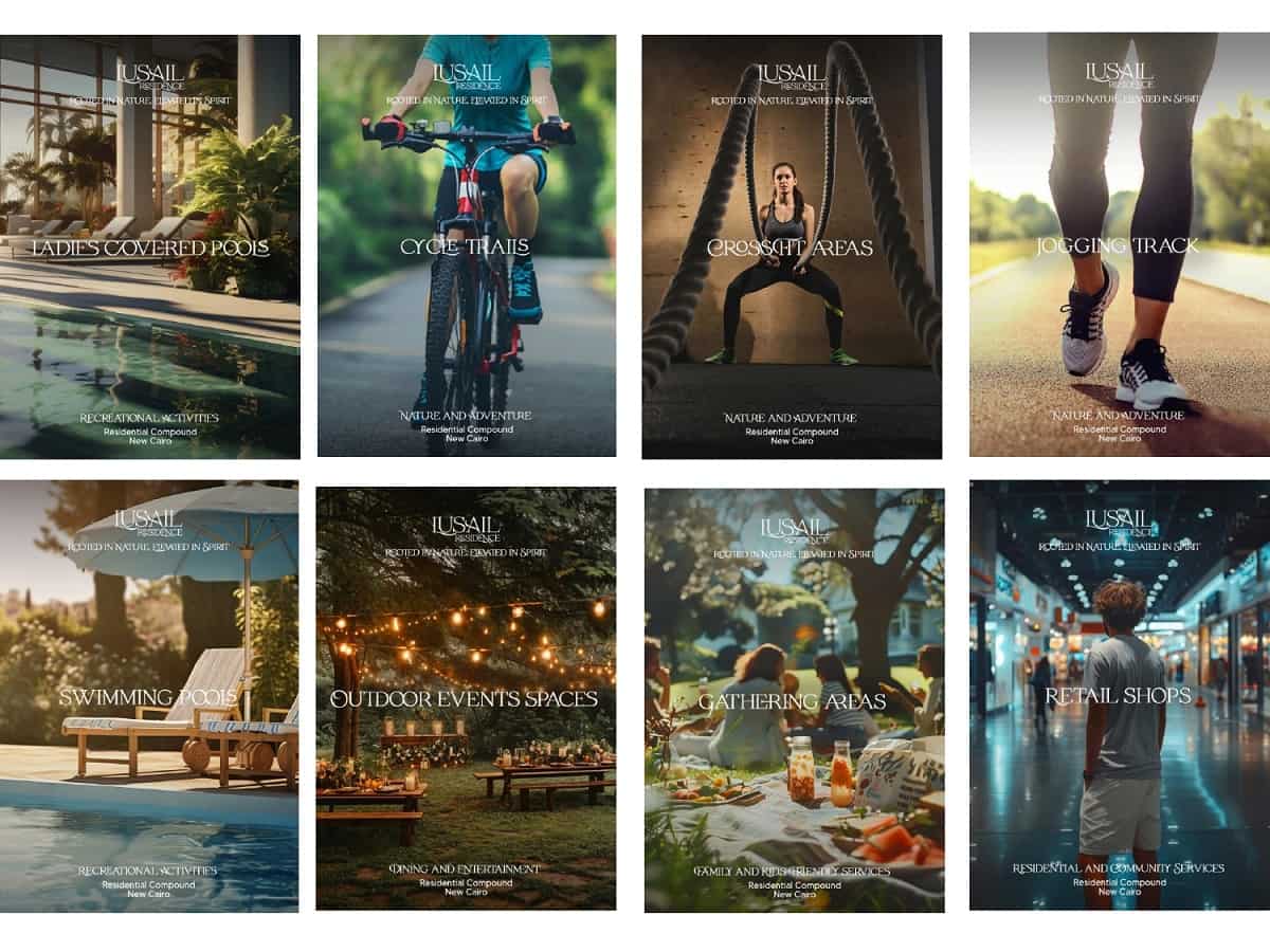 كمبوند لوسيل ريزيدنس | Margins Developments 1 لوسيل ريزيدنس التجمع السادس Lusail Residence