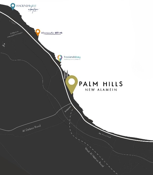 شقق للبيع في بالم هيلز | مدينة العلمين الجديدة 2 موقع بالم هيلز العلمين الجديدة