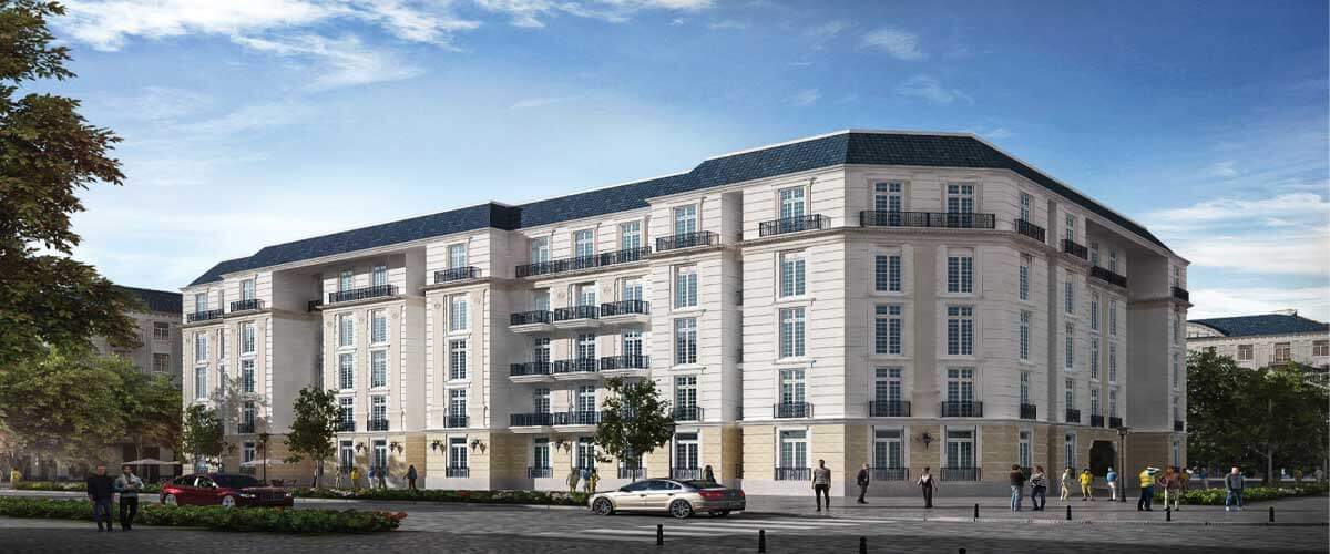 أسعار مشروع الحي اللاتيني العلمين الجديدة 3 التصميم المعماري الحي اللاتيني العلمين الجديدة City Edge Developments