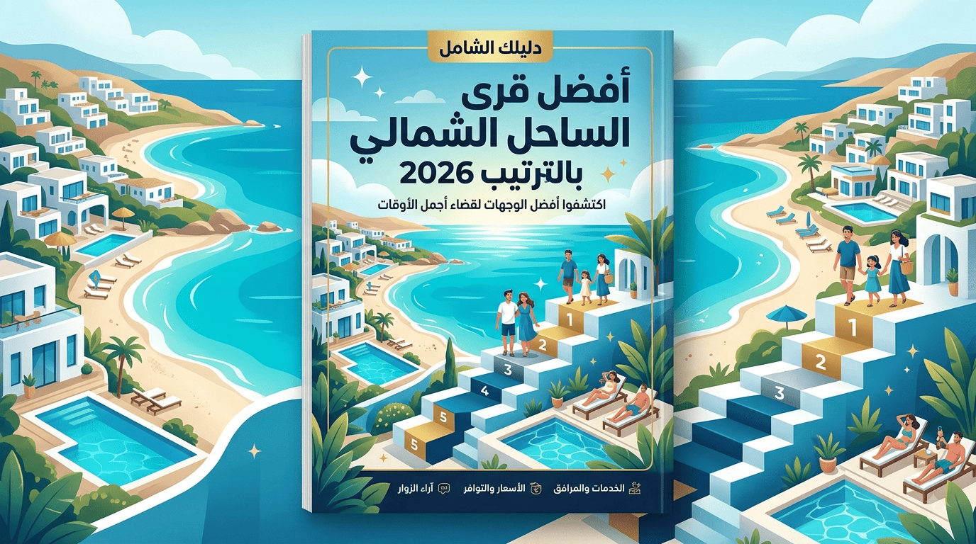 أفضل قرى الساحل الشمالي بالترتيب 4 الدليل الشامل قري الساحل الشمالي