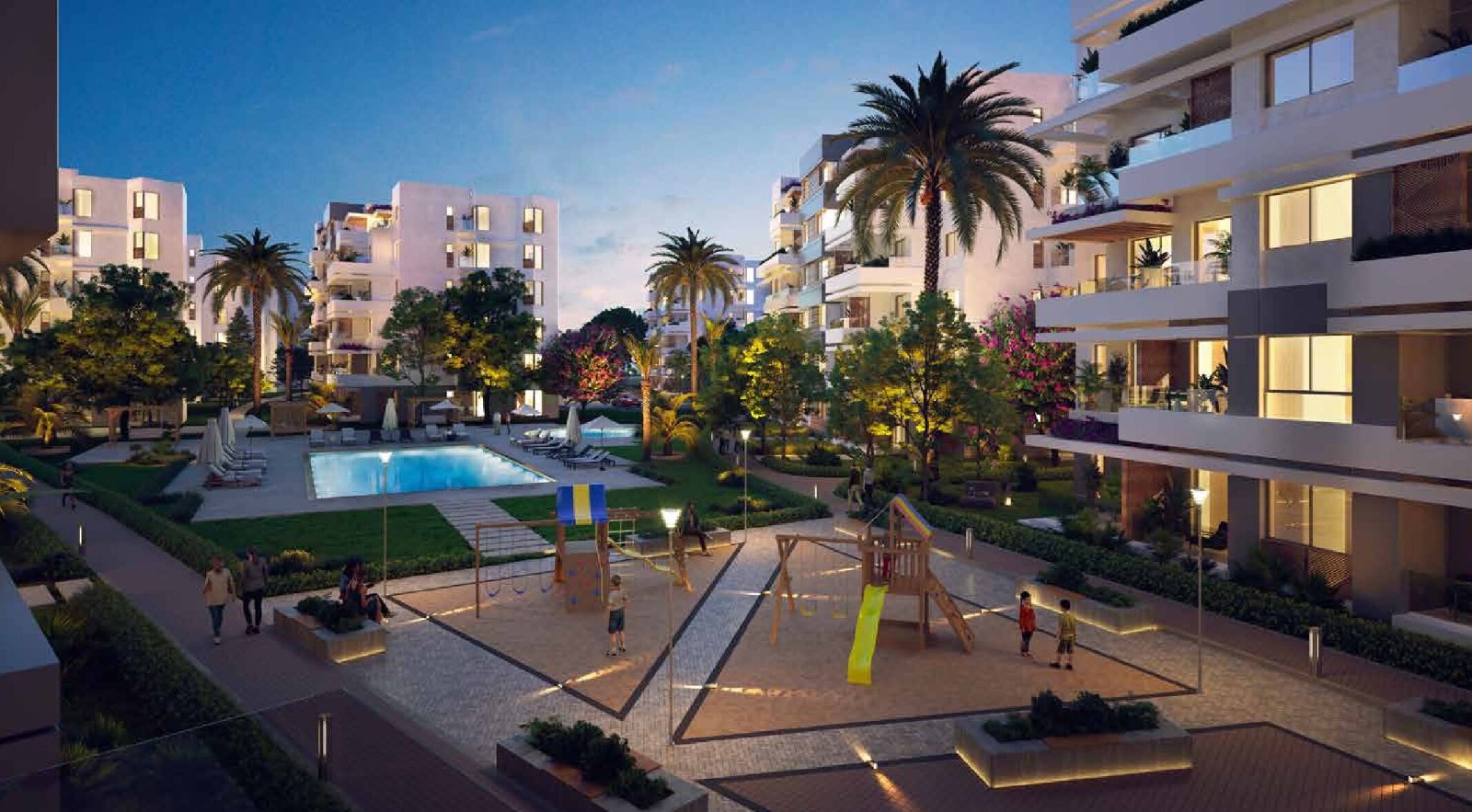 مشروع بالم هيلز في العلمين الجديدة - متكامل الخدمات من بالم هيلز 5 مشروع بالم هيلز في العلمين الجديدة