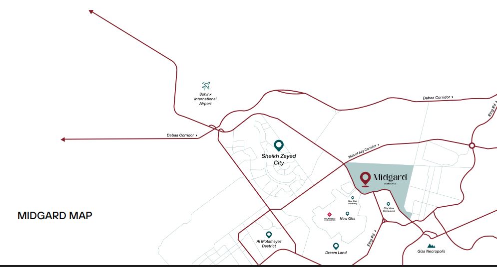 مشروع ميد جارد ريزيدنس | Midgard Residence 3 مدينة الشيخ زايد - ميد جارد MidGard