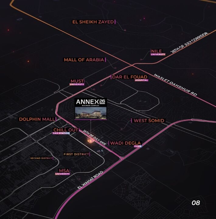 انيكس 26 مول اكتوبر Arqa Developments 2 انيكس 26 مول اكتوبر Arqa Developments