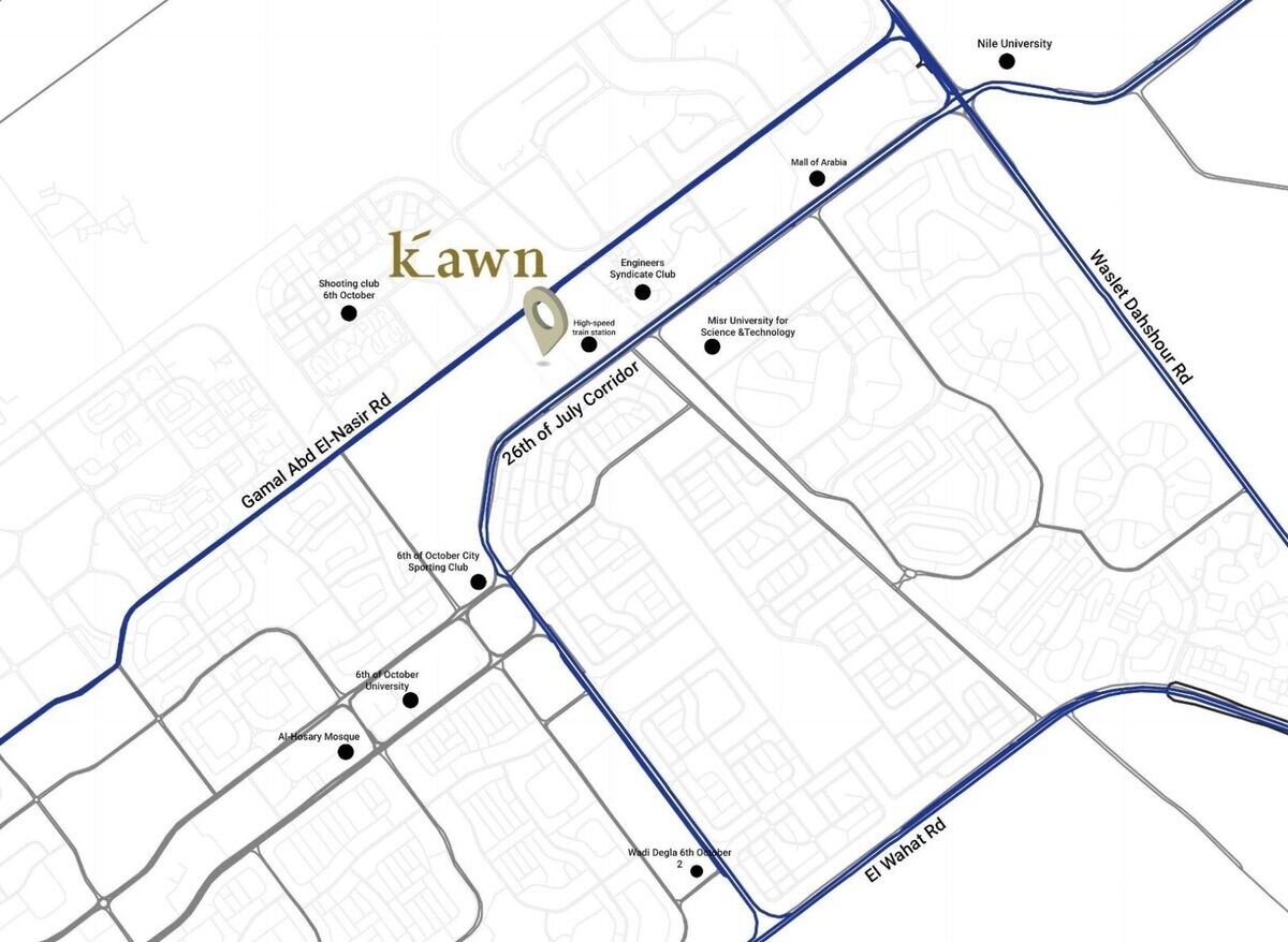 مشروع KAWN اكتوبر | شركة ايلاف 2 موقع مشروع ايلاف اكتوبر | KAWN