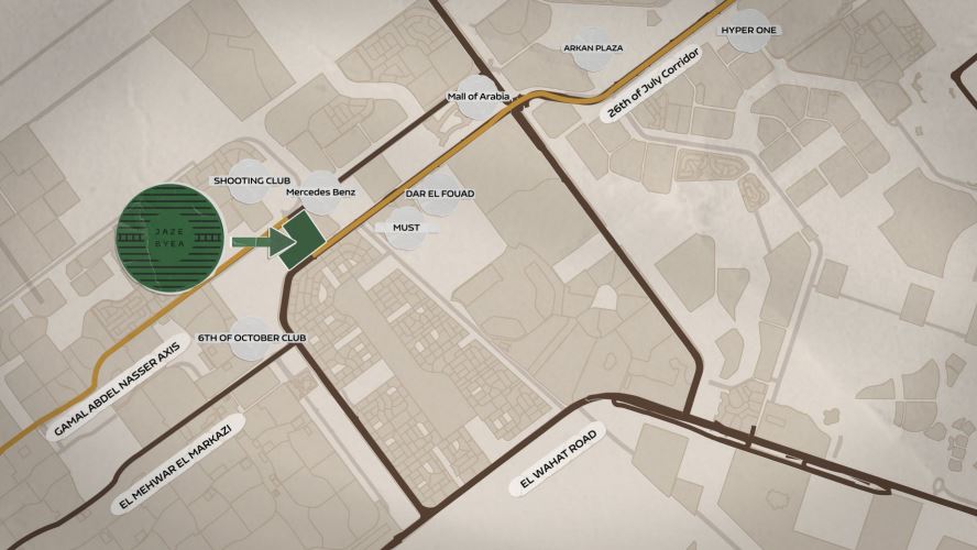 اسعار مشروع جاذبية 6 اكتوبر 2 خريطة اكتوبر - مشروع جاذبية 6 أكتوبر