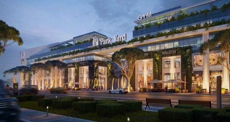 مكاتب للبيع في بارك يارد مول 6 اكتوبر 2 مشروع بارك يارد اكتوبر Park Yard 6 October