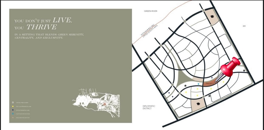 أسعار ضفاف العاصمة 2025 2 موقع مشروع DIG العاصمة الادارية الجديدة