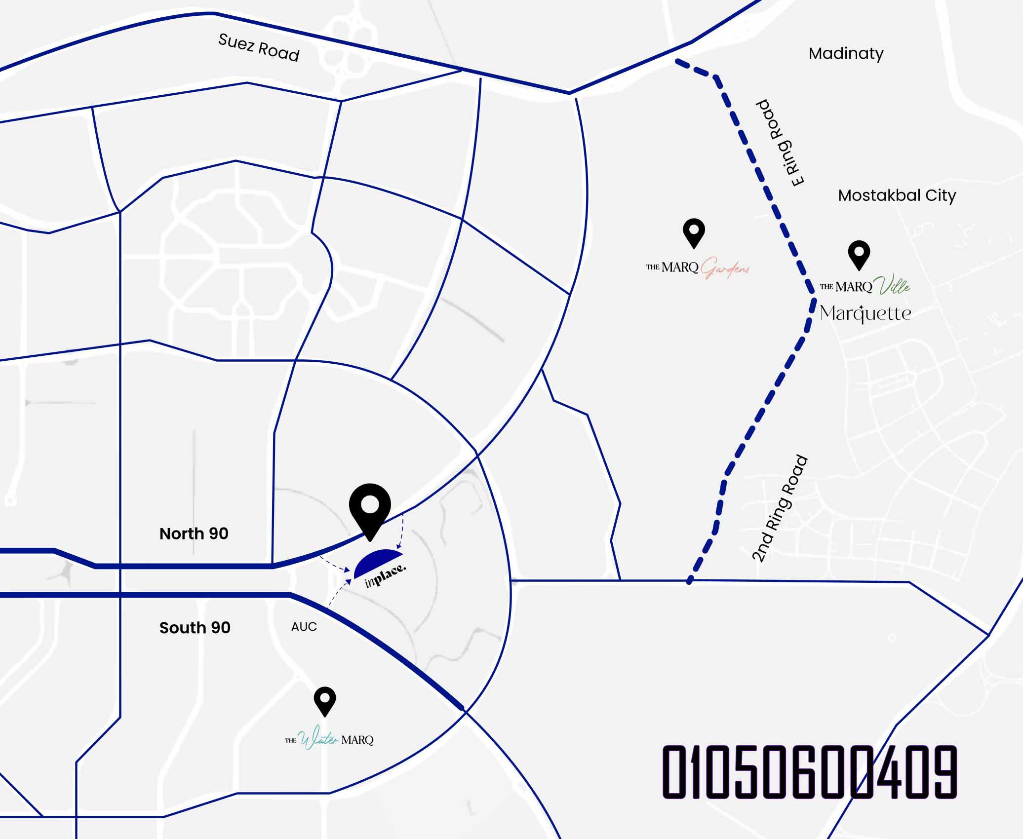 مشروع ان بلاس التجمع Mall In Place 3 مشروع ان بلاس التجمع Mall In Place