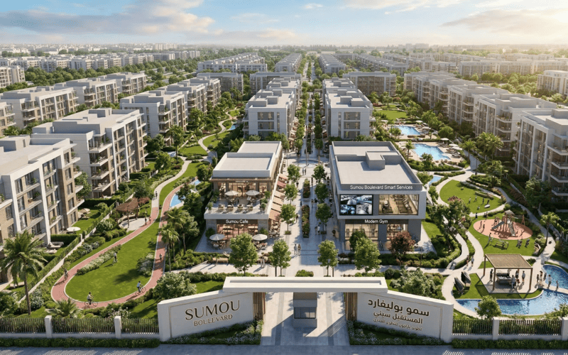 مشروع باراجون مدينة المستقبل Sumou Boulevard