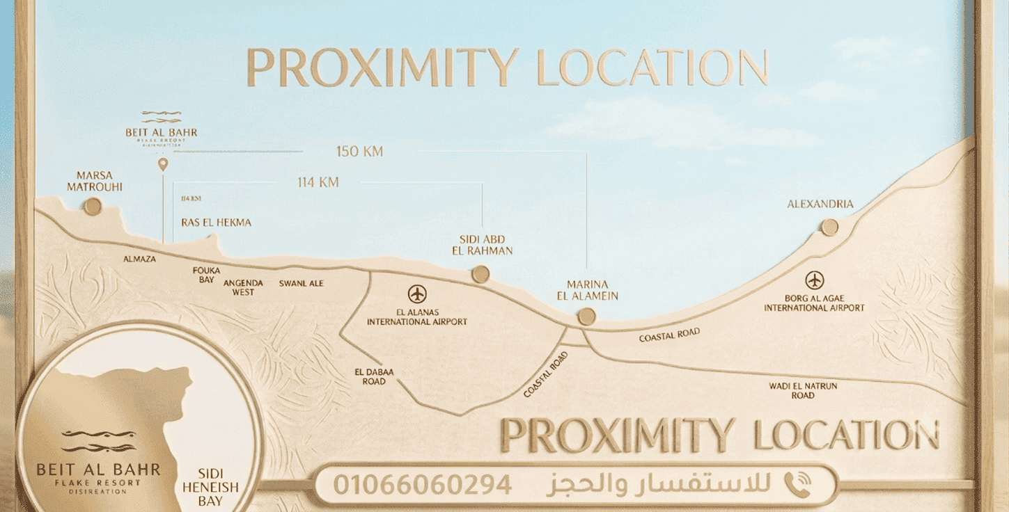 اسعار مشروع بيت البحر سيدي حنيش 3 خريطة قرى سيدي حنيش الساحل الشمالي قرية بيت البحر